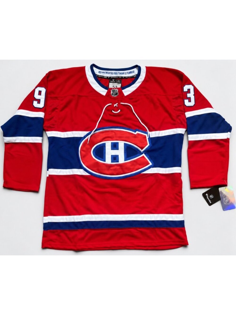 NHL Hockey 2026-27 Montreal Canadiens Ivan Demidov #93 Sewn Jersey XL Red NWT